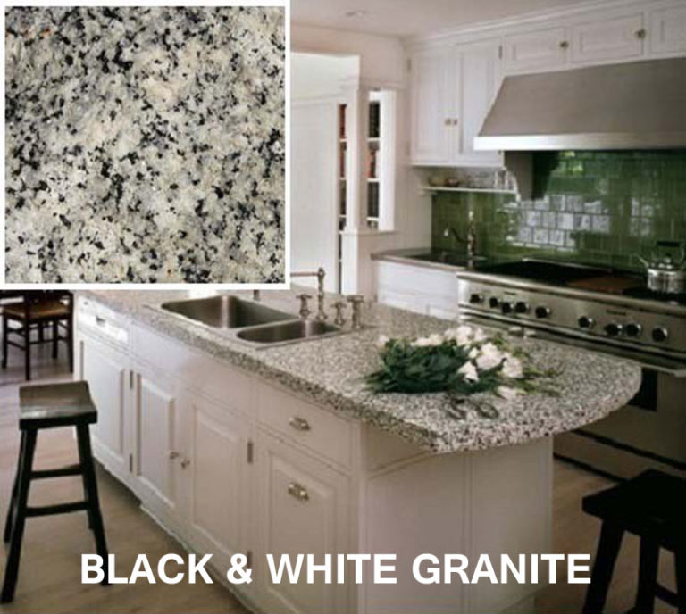 Black & White Granite Tresko Monument Washington Stone